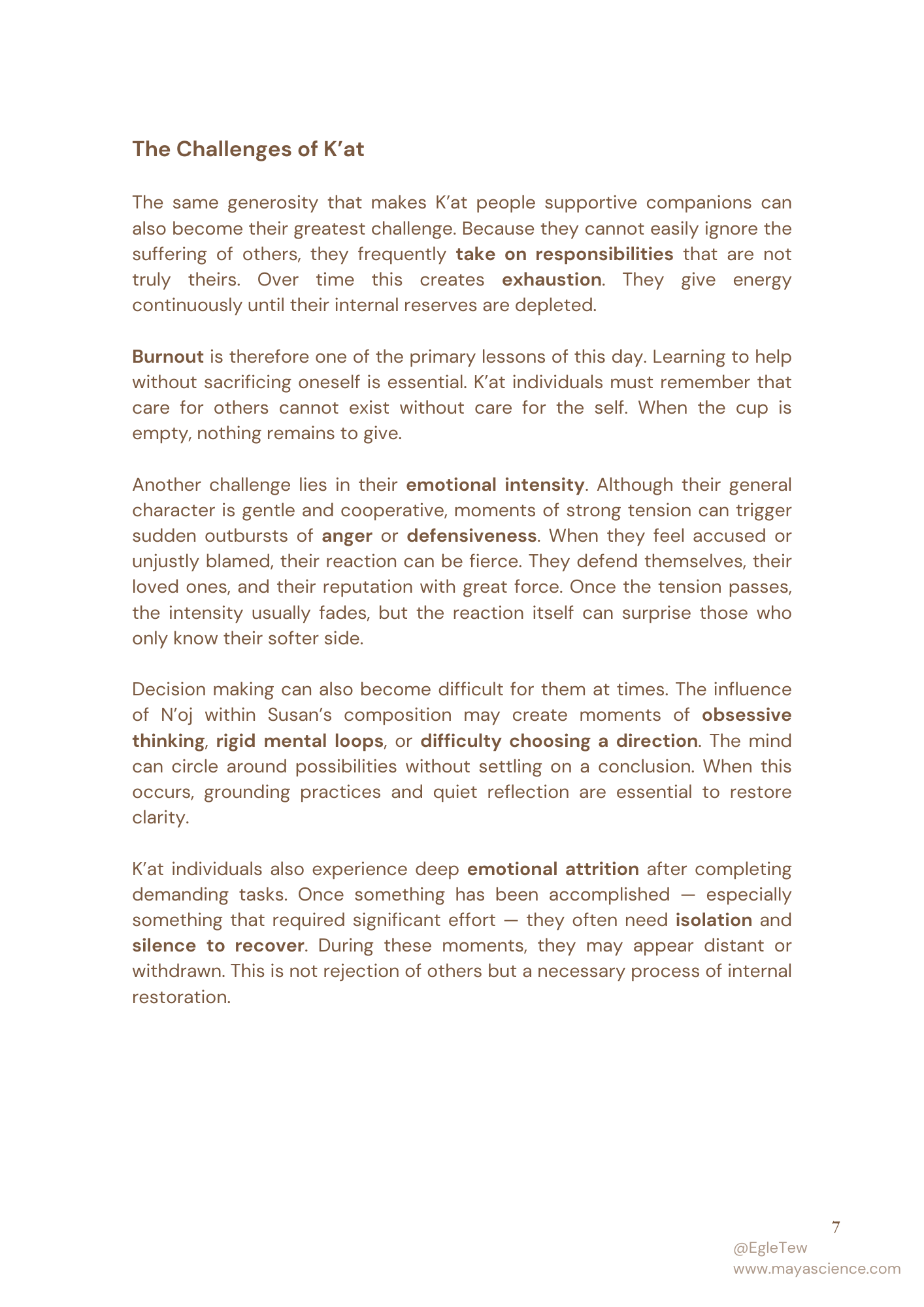 In-Depth Maya Birth Nawal Reading